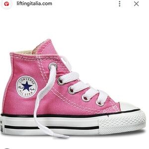 Converse Kids' Pink High Tops